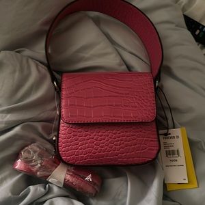 Mini pink bag from forever 21